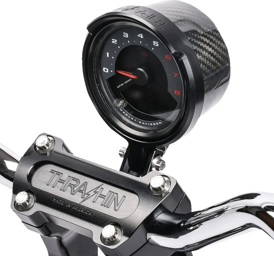 harley davidson fxlrs [THRASHIN SUPPLY CO.] - Softail Gauge Offset Kit