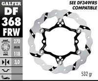 Suzuki Rm Z 250 [2021-2026, 2023-2024] - Bremsscheibe schwimmend Wave, genutet – Bild 6