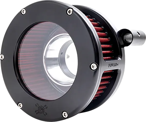 Harley-Davidson FLHS 1340 Electra Glide Sport [1994] - BA air filter kit - Surface: Black, Red, Clear - Image 2