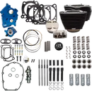 Harley-Davidson Fxlrs 1923 ABS [2026] - 129" Power Package Motorleistungs-Kit – Oberfläche: Schwarz, Hervorgehobene Lamellen – Merkmal: Verchromte Stößelstangenrohre – Bild 3