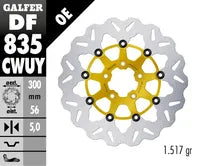 Harley-Davidson XL 1200 C Sportster Custom [2020] - Bremsscheiben – Oberfläche: Gold, Silber – Bild 6
