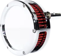 Harley-Davidson FXST 1584 Softail Standard [2008-2011] - BA Luftfilterkit – Oberfläche: Schwarz, Rot – Bild 9