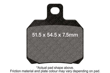 ducati monster 900 [EBC] – Extreme Performance Sintered “EPFA” brake pads