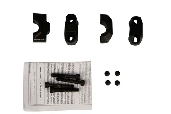 KTM 950 Supermoto [2008] - handlebar holder for Ø 28 mm handlebars, 30 mm increase, version LEH.00.039.24100.30/B - picture 1