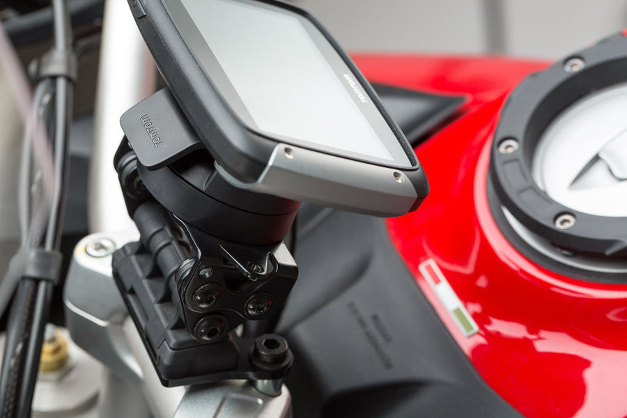 Ducati Multistrada 1260 S Grand Tour [2020] - Navi holder on the handlebars – picture 1