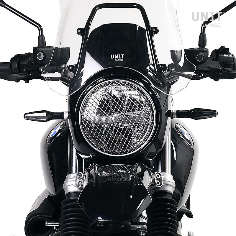 BMW R nineT 1200 Pure [2017-2023] - Scheinwerferabdeckung Schutzgitter Grau