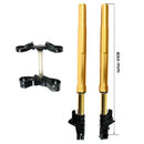BMW R nineT 1200 Urban G/S (niedriger Auspuff) [2017-2023] - Öhlins USD High Fork Kit + Unit Garagenplatten und Füße (hohe Version)