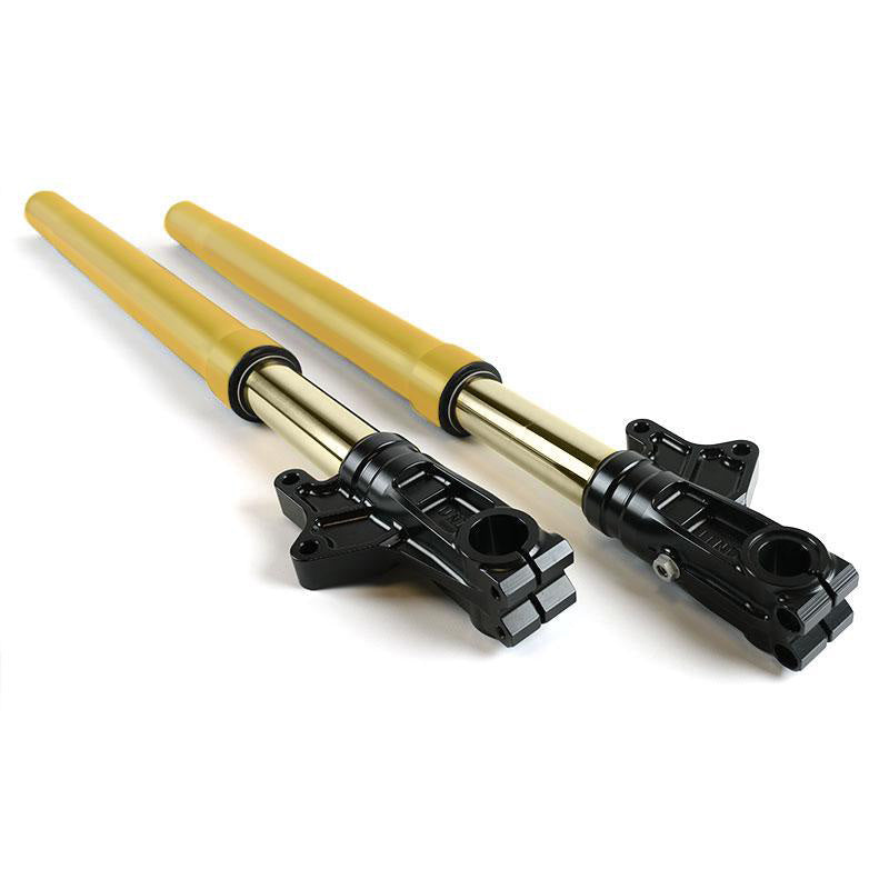 BMW R nineT 1200 Pure [2017-2023] - Öhlins USD High Fork Kit + Unit Garagenplatten und Füße (hohe Version)