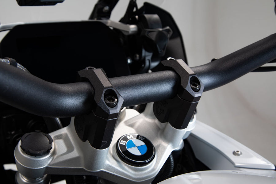 BMW R 1200 GS [2019] - 40 mm handlebar riser for Ø 32 mm handlebars, black – picture 3
