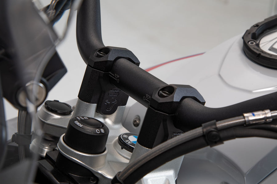 BMW R 1250 GS [2019-2024] - 40 mm handlebar riser for Ø 32 mm handlebars, black – picture 5