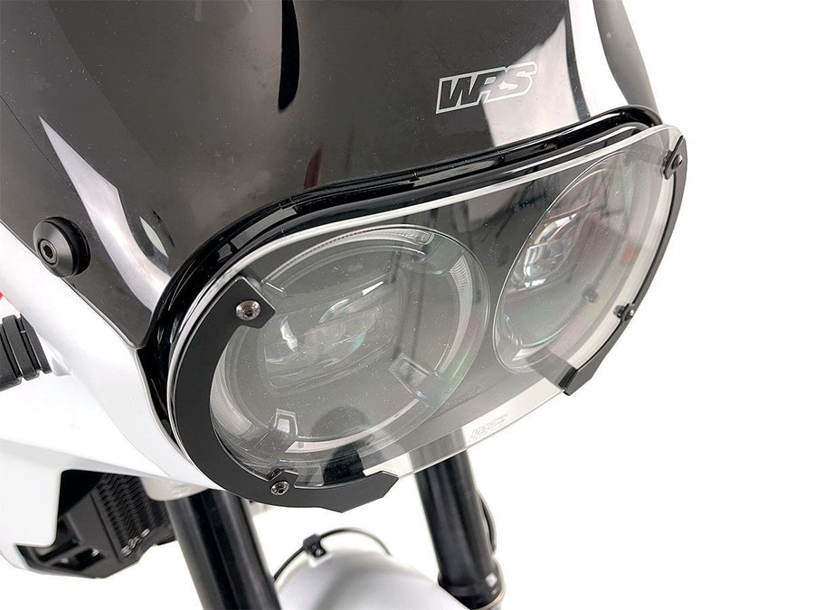 DUCATI DESERT X RALLY [2024-2025] - Headlight protection lens with brackets - View 1