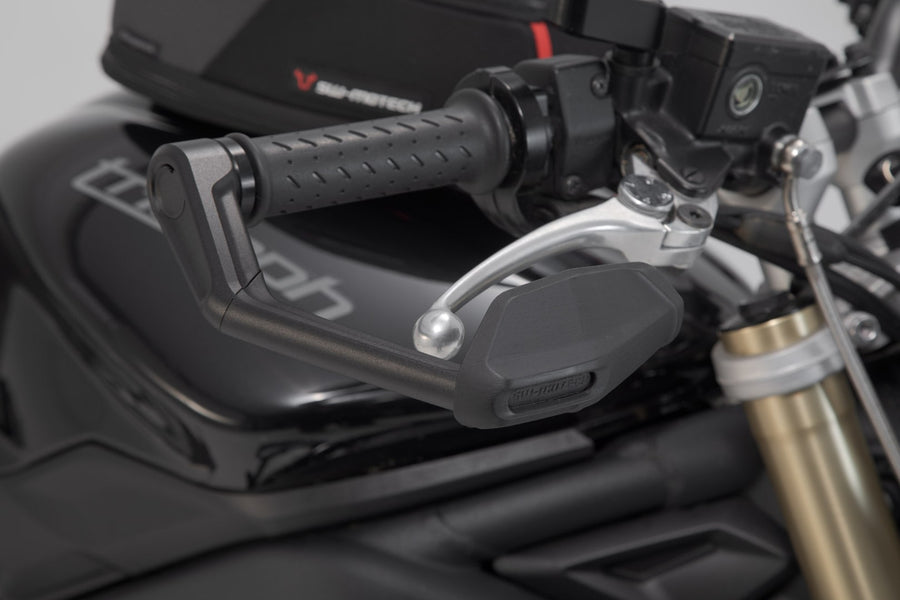 Triumph Street Triple 675 [2013-2015] - Lever guards with windscreen - picture 3