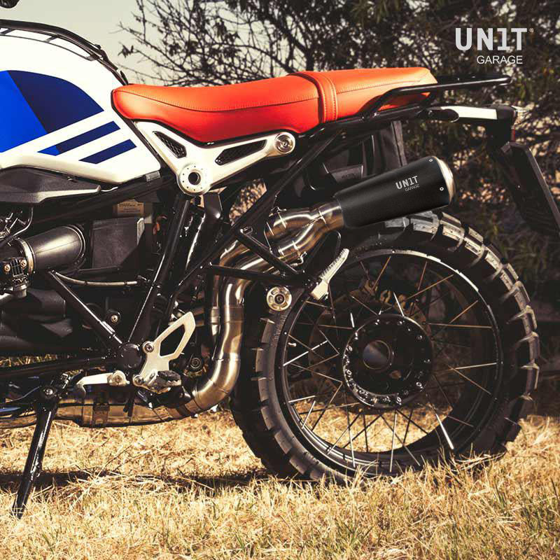 BMW R nineT 1200 Pure [2017-2023] - Hohe Auspuffanlage aus Edelstahl