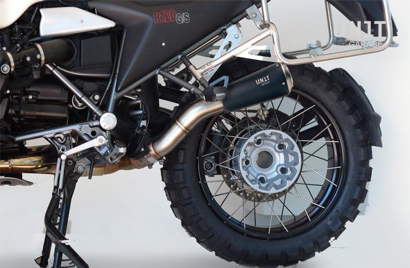 BMW R 120 G/S ADV [2004-2012] - GP-Style Titan-Schalldämpfer 2010–2012 mit sichtbarer Schweißnaht