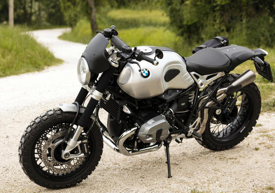 BMW R nineT 1200 Pure [2017-2023] - Hohe Auspuffanlage aus Edelstahl