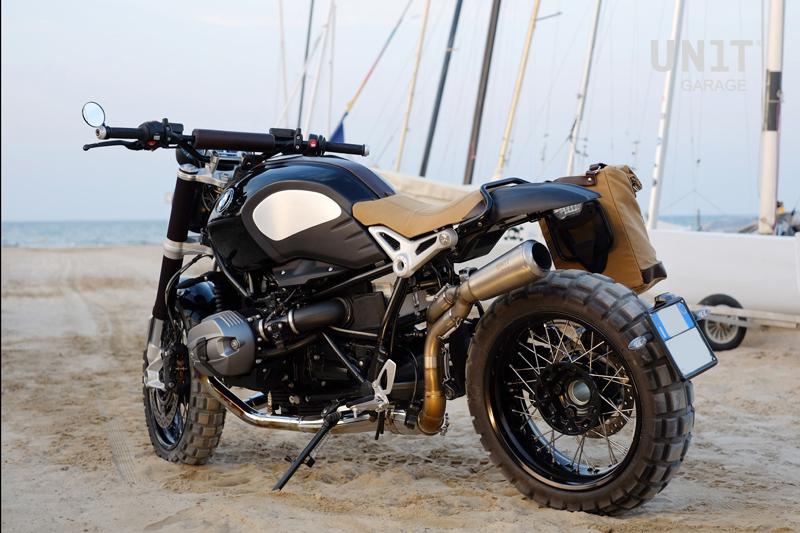 BMW R nineT 1200 Roadster [2014-2023] - Hohe Auspuffanlage aus Titan