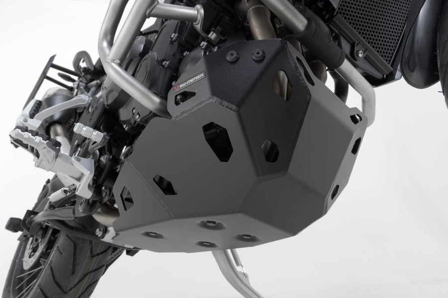 [SW-MOTECH] - Engine protection black for Tiger 900 models, for original crash bars – picture 3