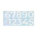 BMW R 1200 GS ADV [2004-2012] - adhesive numbers white