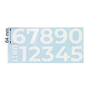 BMW F 450 GS [2026-] - Weiße Klebenummern