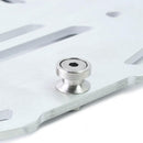 BMW R 1300 GS [2024–2026] - Atlas 44L Universal-Aluminium-Topcase + Atlas Silver Topcase-Platte für Original-Gepäckträger der