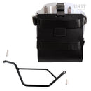 BMW R 850 GS / R 1100 GS / R 1150 GS Adventure [1994-2004] - aluminum bag holder + adjustable leather front, quick coupling. + frame