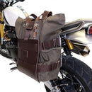BMW R 1200 GS ADV LC [2014-2018] - Taschenhalter Aluminium mit verstellbarer Lederfront, Schnellkupplung und rechtem Rahmen