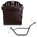 BMW R 850 R / R 1100 R [1993-2002] - Alu-Taschenhalter mit Lederfront, Schnellkupplung und linkem Rahmen