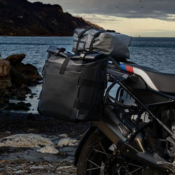 BMW R 1200 GS ADV [2004-2012] - Hypalon aluminum bag holder with quick release and frame