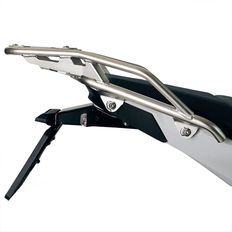 BMW R 1300 GS [2024–2026] - Gepäckträger hinten mit Soziusgriffen (Silberfarbe)