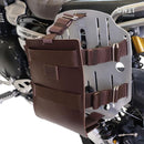 BMW R 1300 GS [2024–2026] - Aluminium-Taschenhalter mit verstellbarer Lederfront und Schnellkupplung + Rahmen rechts