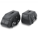 Motorradtasche [Hepco & Becker] - Satteltaschen Buffalo schwarz – Rohrpacktaschenhalter