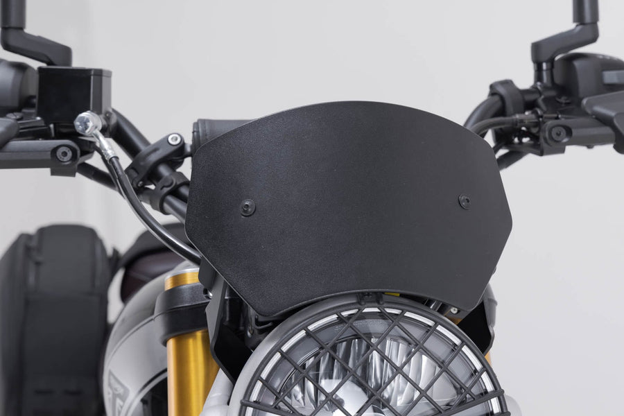 Triumph Scrambler 400 X [2024-2026] - windshield, black - picture 4