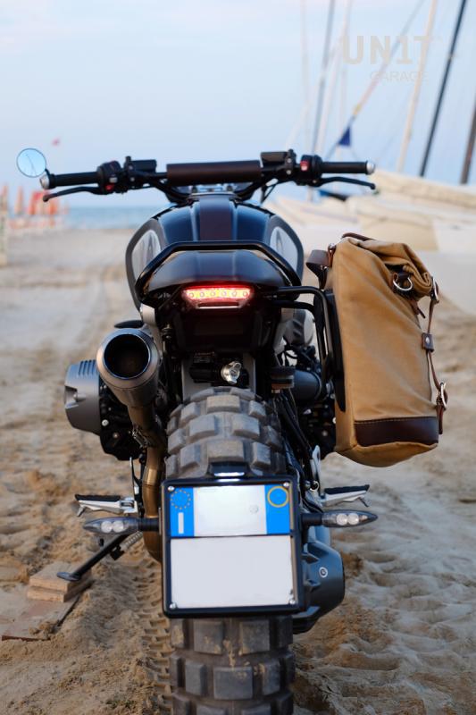 BMW R nineT 1200 Roadster [2014-2023] - Einzelsitzbank aus Canvas