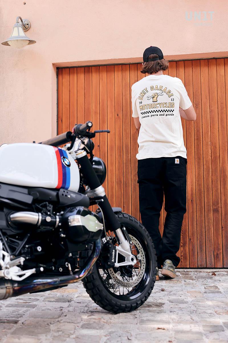 BMW R nineT 1200 Urban G/S (niedriger Auspuff) [2017-2023] - Unitgarage „Glove“ T-Shirt