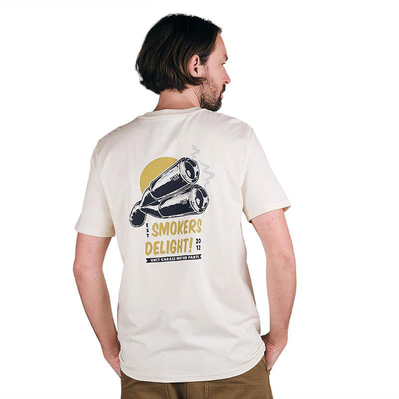 BMW R nineT 1200 Urban G/S (niedriger Auspuff) [2017-2023] - Unitgarage „Smokers Delight“-T-Shirt