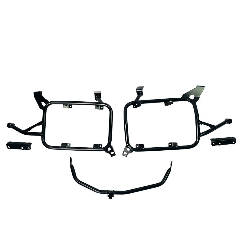 BMW F 850 ​​GS [2018-2024] - Atlas aluminum side case set 48L + 41L + Atlas and ADV aluminum saddlebag frame