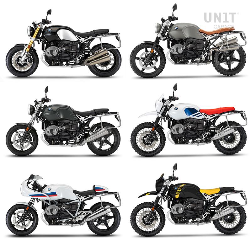 BMW R nineT 1200 Pure [2017-2023] - Atlas Aluminium Taschenrahmen