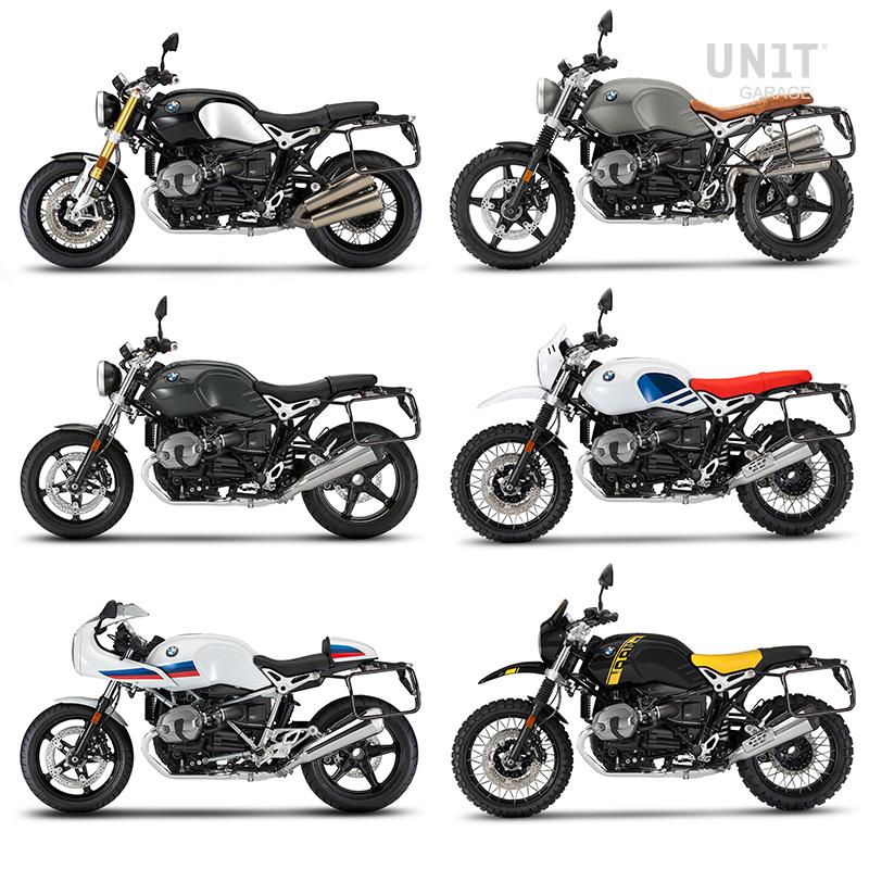 BMW R nineT 1200 Roadster [2014-2023] - Atlas Aluminium Taschenrahmen