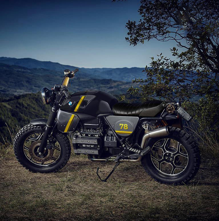 BMW R nineT 1200 Pure [2017-2023] - Ein Meter gelber 40. Aufkleber