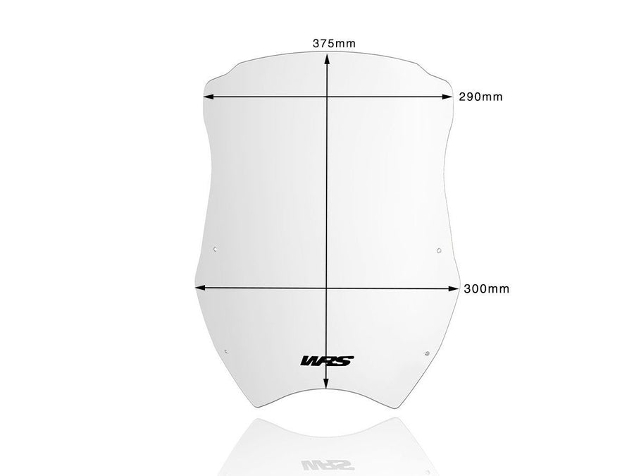 Honda Transalp 700 [2007-2013] - Touring Windschild – Ansicht 8