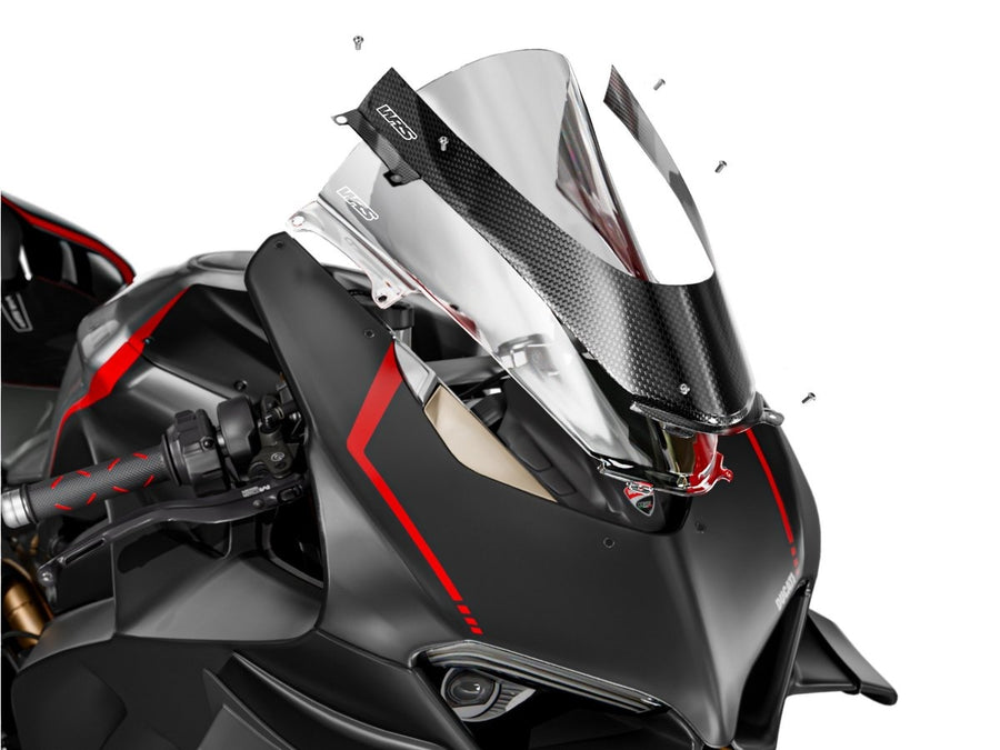 Ducati Panigale V4 R [2020-2024] - CarbonSkin Windschildabdeckung – Ansicht 6