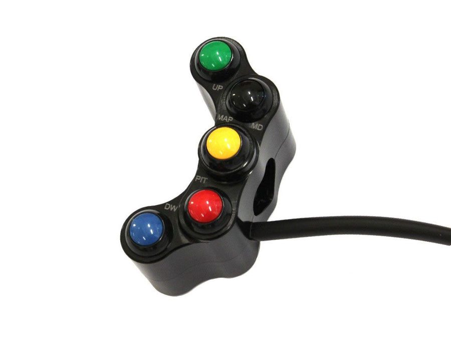 Kawasaki ZX-10R [2016-2020] - Racing switch unit left, 5 buttons - view 1
