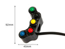 Suzuki GSX-R 1000 RR [2017-2022] - Left Street Switch Unit, 7 Buttons - View 4