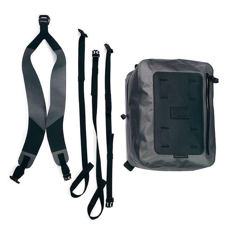 BMW R 850 R / R 1100 R [1993-2002] - Khali 17L Tankrucksack und Mehrzweckrucksack aus TPU
